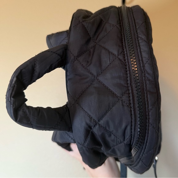 Kate Spade New York Womens Quilted Nylon Black Backpack - Picture 7 of 13